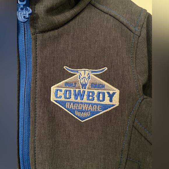 Awesome! HARD TO FIND! NWT “COWBOY HARDWARE” Built Tough Toddler Jacket 3T - Picture 3 of 5